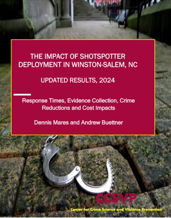 Image of The Impact of ShotSpotter Deployment in Winston-Salem, NC Updated Study Results, 2024